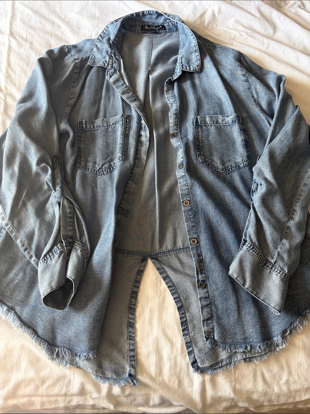 Velvet Heart light blue denim shirt